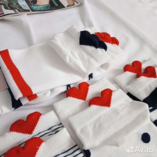 Носки женские короткие