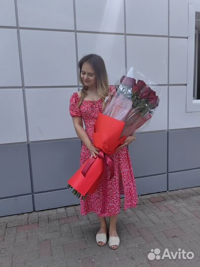 Высокие розы