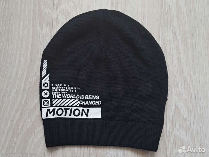 Серо-черная шапка 52-54 остин