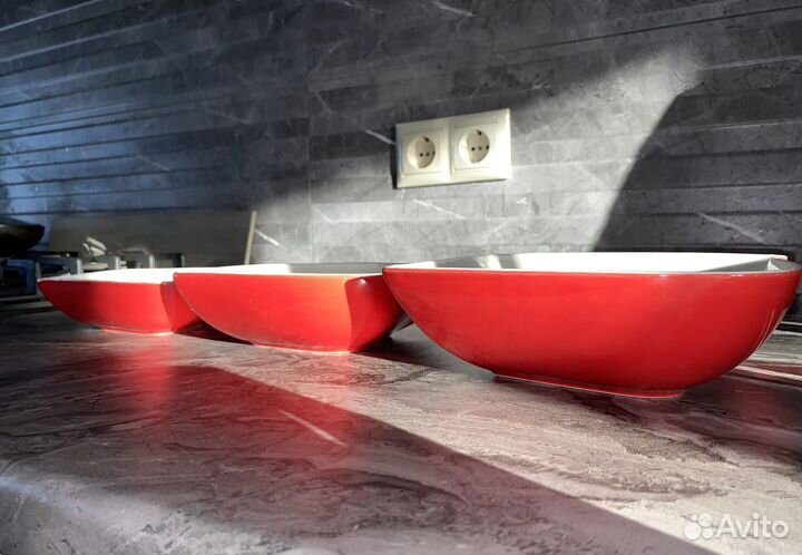 Набор салатников био и эко керамика