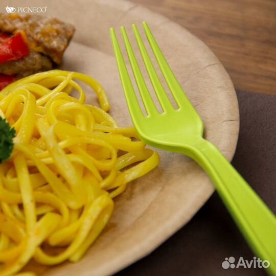 Вилка биоразлагаемая Picneco, новая
