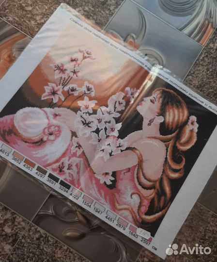 Схема-канва для вышивки крестом или бисером