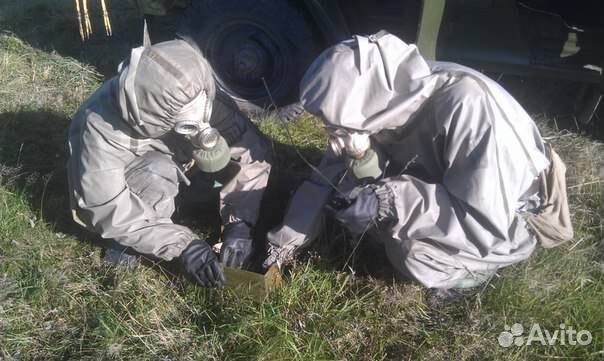 Костюм рхб защиты серые озк 2,3 роста