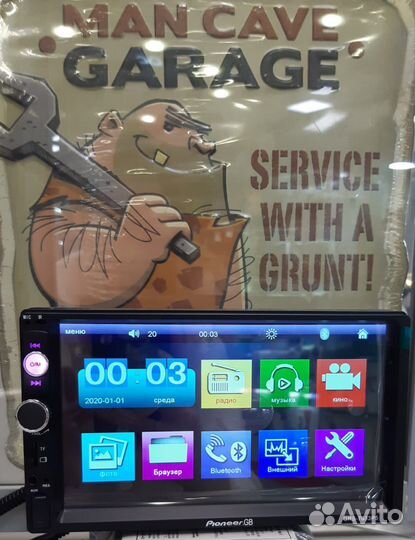 Магнитола 2 din Pioneer GB7633P5