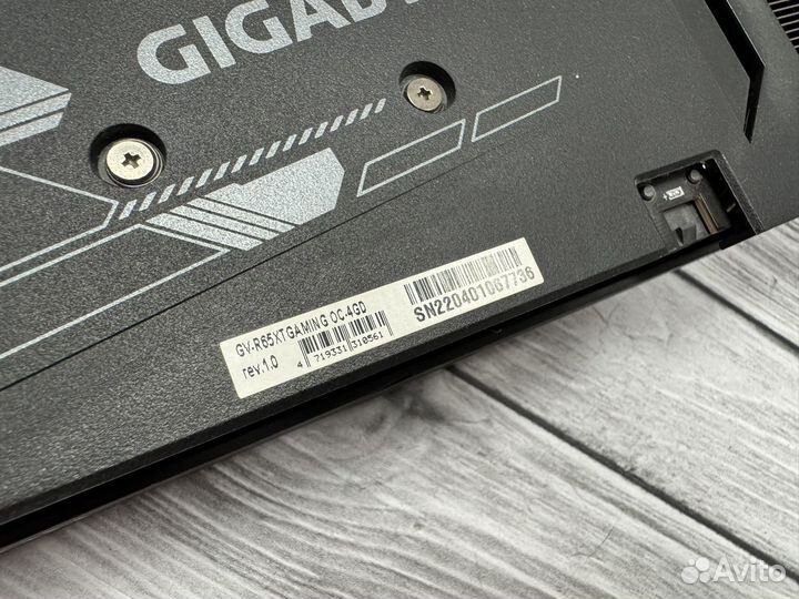 Видеокарта gigabyte AMD Radeon RX 6500 XT