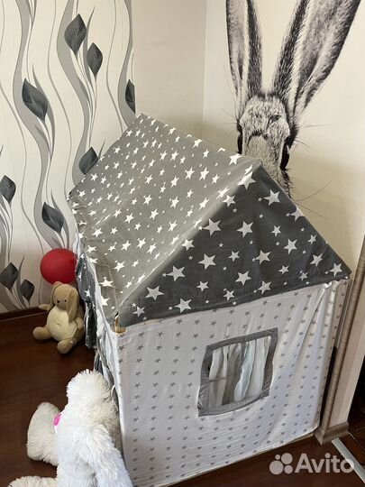 Домик с одеялом