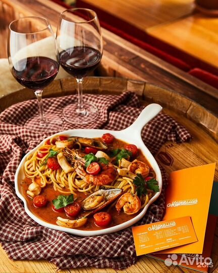 Повар в ресторан Марчеллис,м.Московская (гц,пицца)