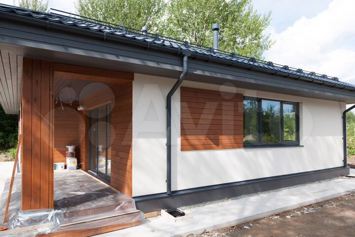 Дом 100 м² на участке 8 сот.