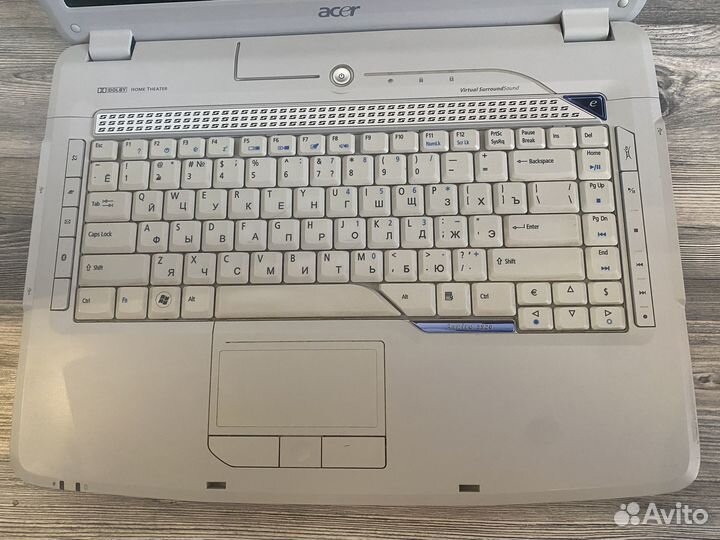 Ноутбук Acer Aspire 5920 (видео карта не рабочая)