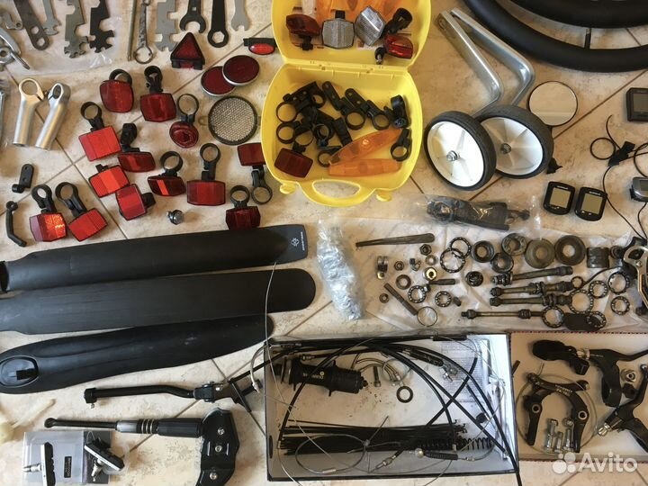 Остатки з/ч к велосипедам