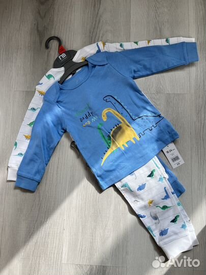 Новые пижамы/комплекты Mothercare 12/18м 86см