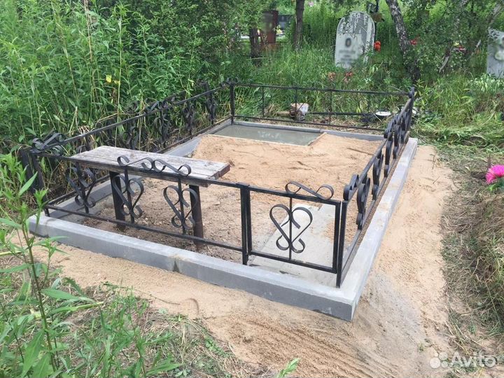 Покраска оград, Благоустройство могил