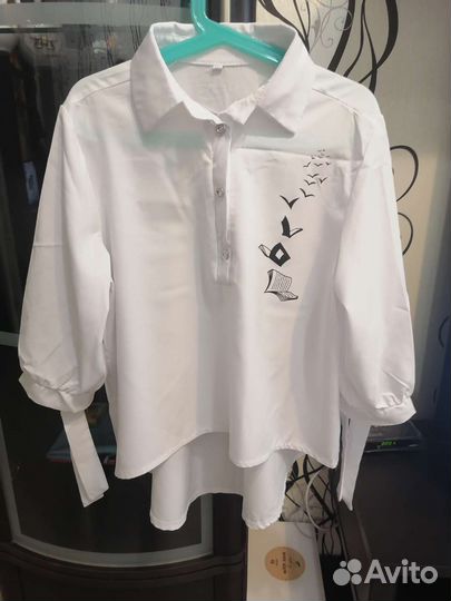 Блузки на девочку, размер 134-140