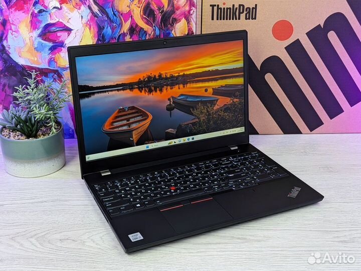 Мощный ThinkPad T15p G1 i7-10750H 32GB 1TB GTX1050