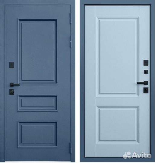 Дверь с Терморазрывом Аляска Грей