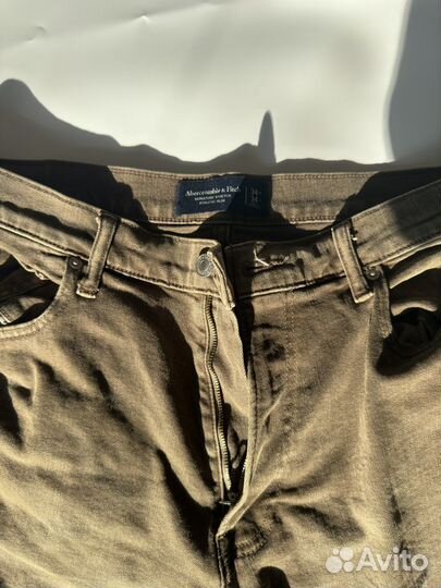 Abercrombie fitch джинсы slim 34 мужские