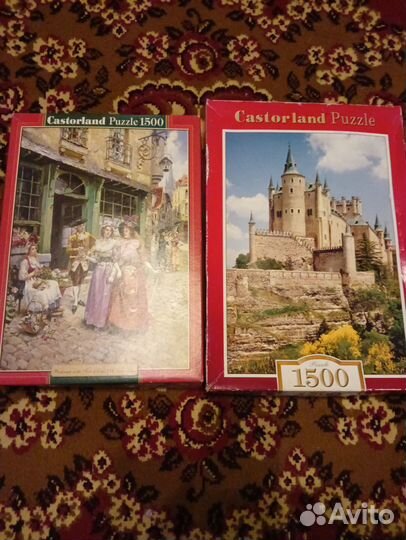 Пазлы 1500 castorland