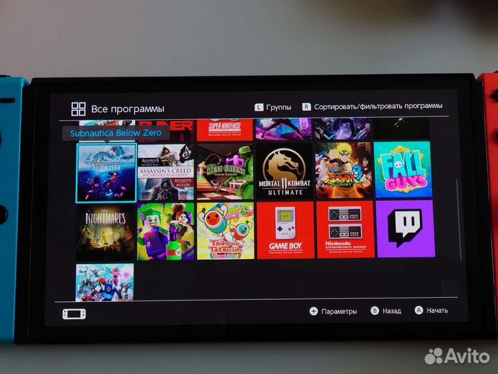 Nintendo switch oled +игры+256gb+чехол