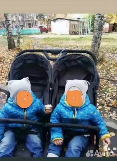 Коляска для двойни