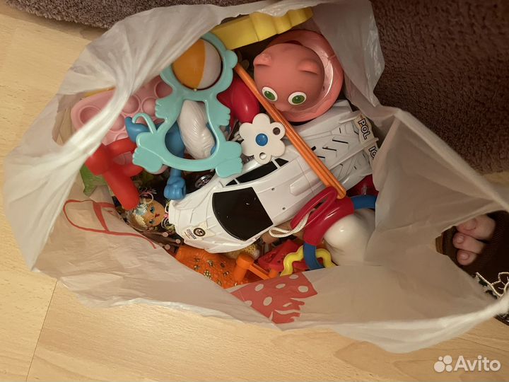Пакеты с игрушками для детей