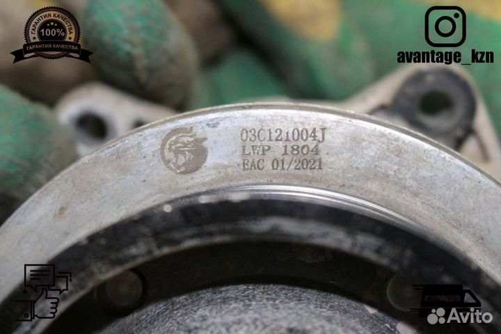 Водяной насос, помпа Volkswagen Golf 6 1.4 TSI