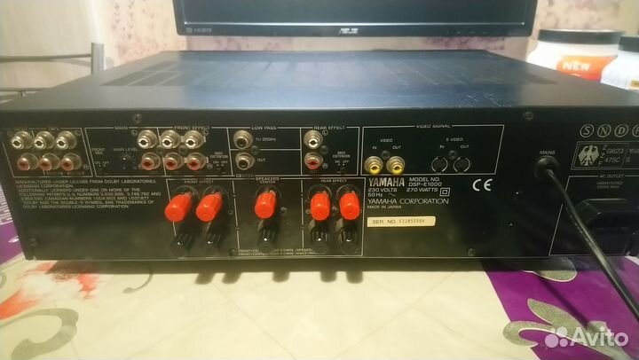 Усилитель yamaha dsp-e 1000