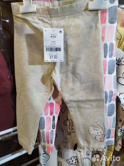 Next 9/12 Новые ромпер,слип,платье,боди Mothercarе