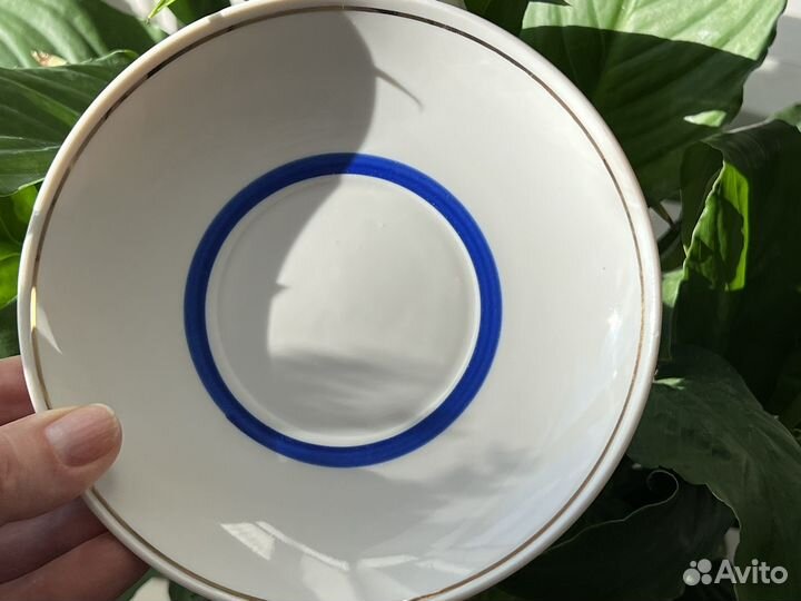 Сервиз чайный СССР Полонное Роспись