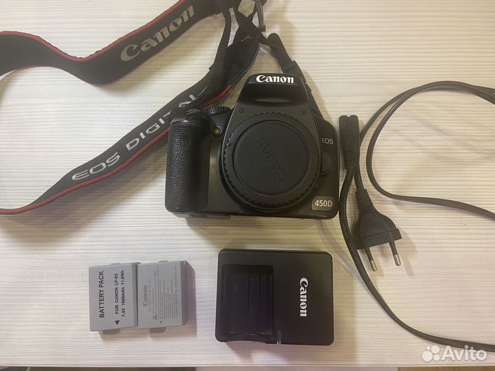 Зеркальный фотоаппарат Canon EOS 450D