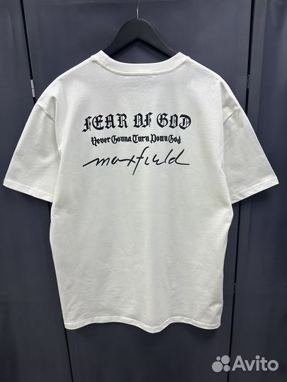 Футболка essentials fear of god oversize (новинка)