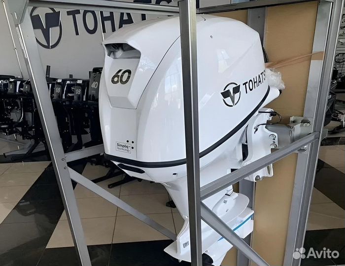 Лодочный мотор Tohatsu (Тохатсу) MFS 60 AW ETL (Wh