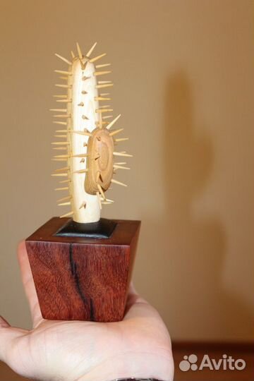 Статуэтка кактус ручной работы