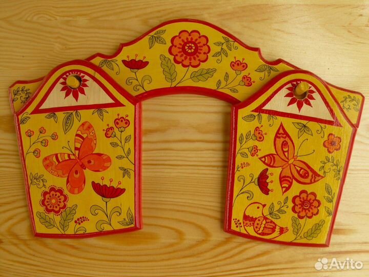 Набор разделочные доски с росписью