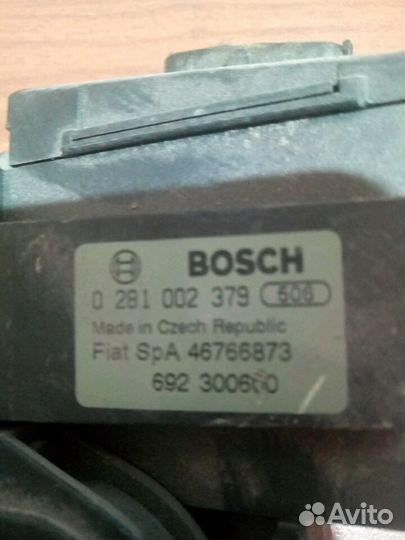 Педаль газа Fiat Albea 1.4