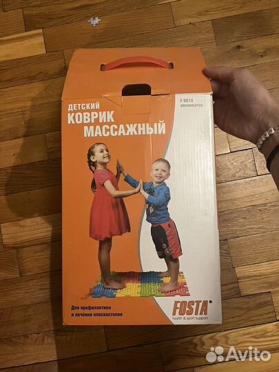 Ориопедический детский коврик аппликатор