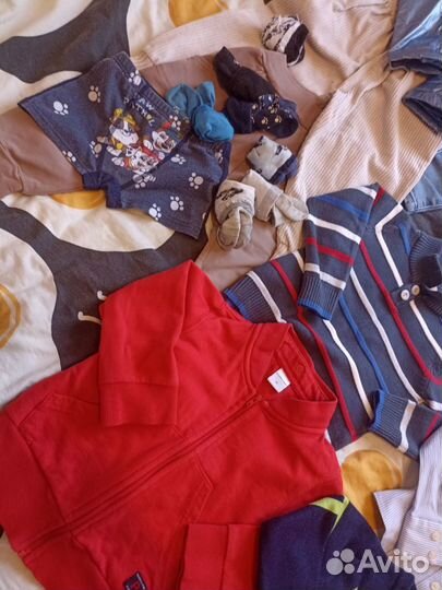 Пакет одежды для мальчика 86-92