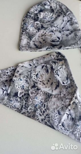 Шапка и снуд molo 6-12 мес