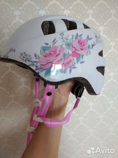 Детский шлем защитный для девочки