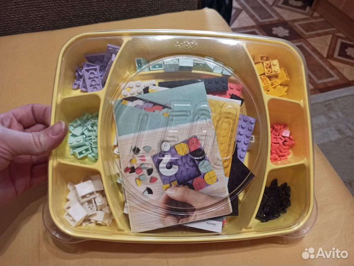 Lego dots и чемодан для лего