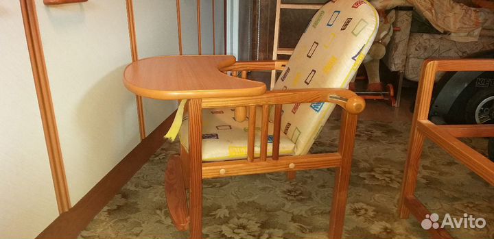 Детский стульчик деревянный