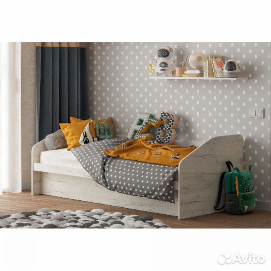 Кровать с ящиком детская Радуга в Иркутске