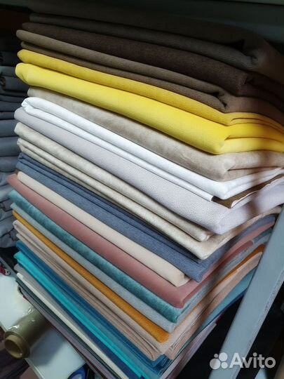 Ткань мебельная велюр/рогожка