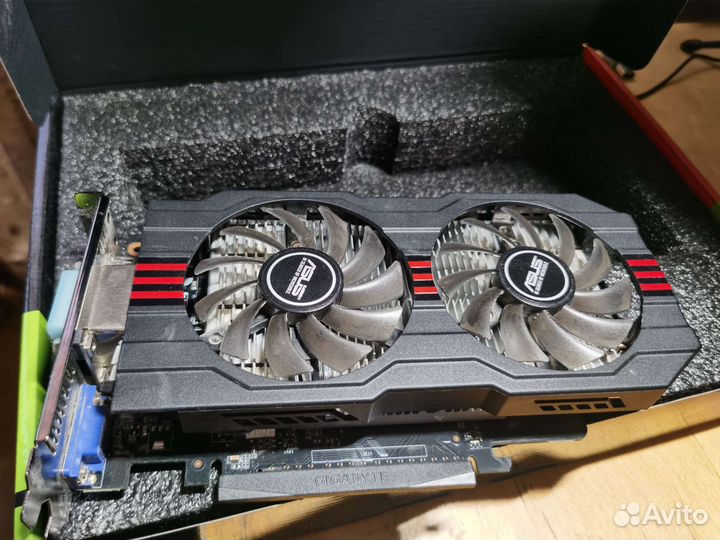 Видеокарта asus GeForce GTX 750 Ti 2GB