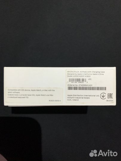 Air pods 2 поколения