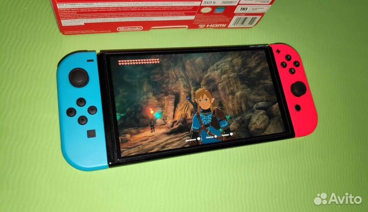 Nintendo switch oled прошит 192 gb