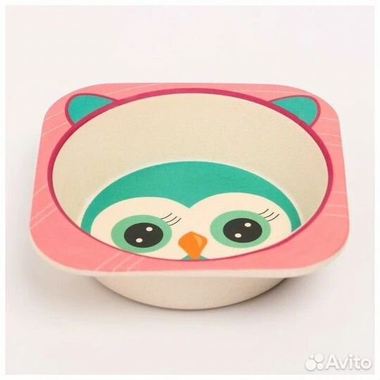 Детская бамбуковая посуда