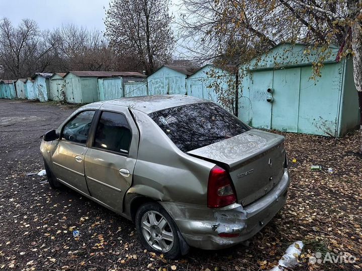 Renault logan 2011 в разборе