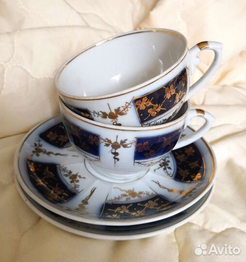 Чайная пара фарфор