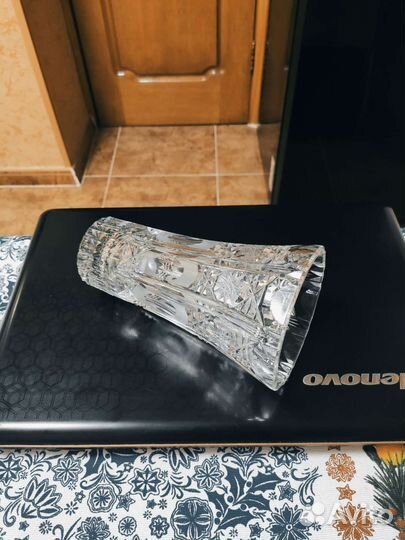 Ваза для цветов хрусталь Германия