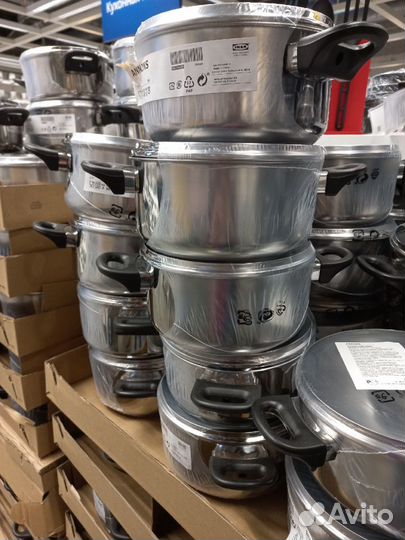 Кастрюля с крышкой 2.8 л IKEA Аннонс